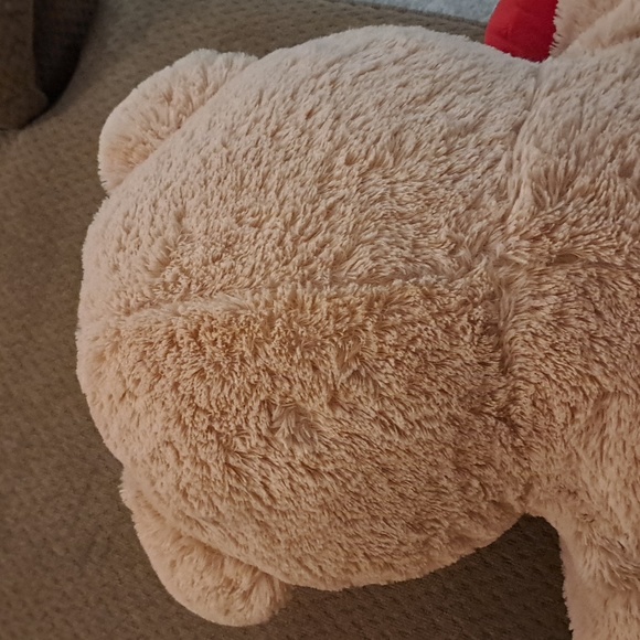 Giant Stuffed I Love U Teddy Bear - Picture 6 of 9